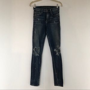 COH High Rise Ripped Skinny Jeans